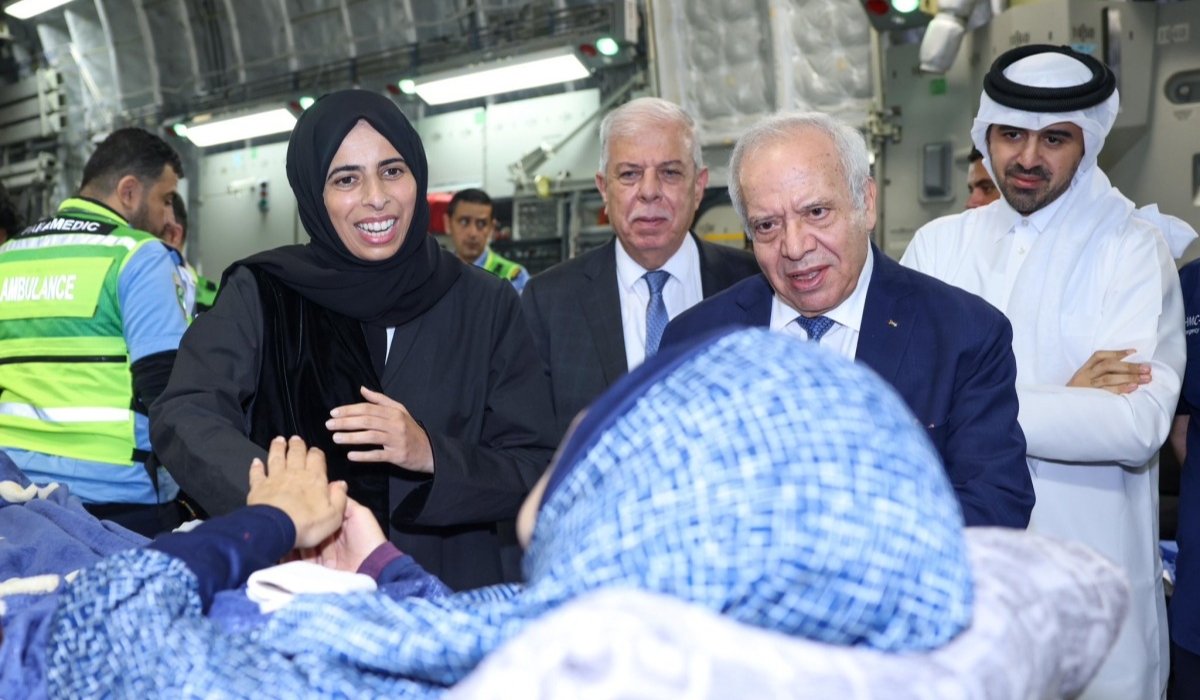 Second Plane With Injured Palestinians Lands In Qatar For Treatment